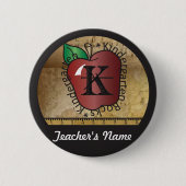  -Button voor opleiders Ronde Button 5,7 Cm (Voorkant)