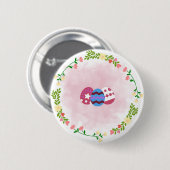 Button voor paaseieren Waterverf (Voorkant /achterkant)