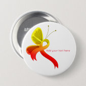 Button voor rode en gele bots (Voorkant /achterkant)