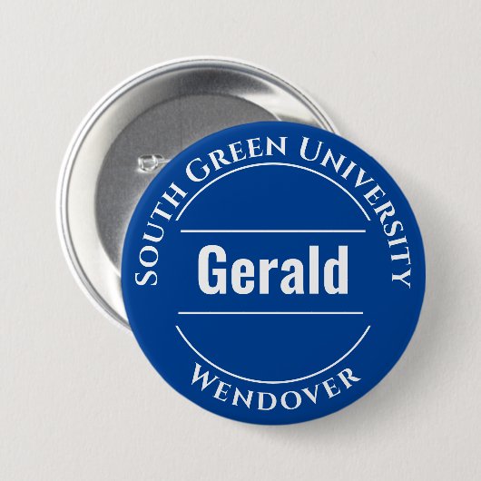 Button voor universitair personeel (Voorkant /achterkant)