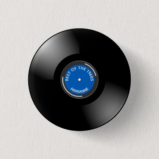 Button voor vinylrecord-album (Voorkant)