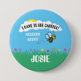 Button voor voedselallergie