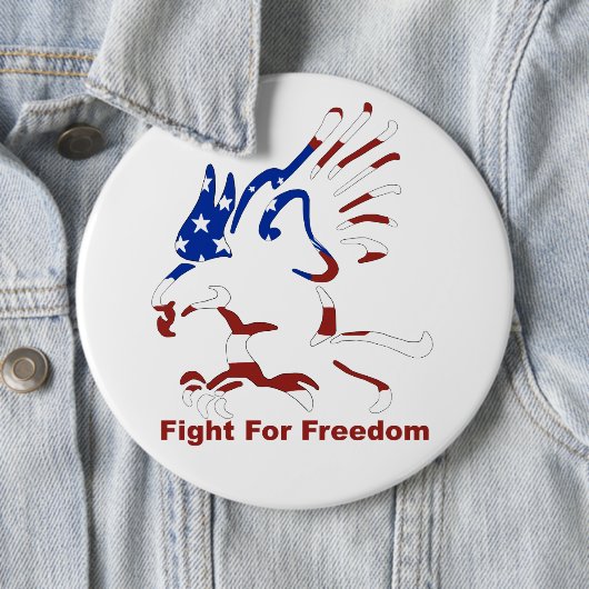 Button voor vrijheidsadelaars (In situ)