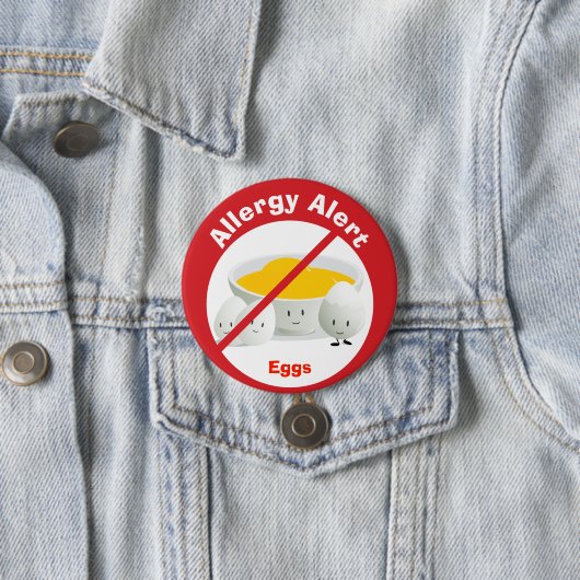 Button voor waarschuwingen voor allergie | Eieren (In situ)