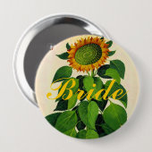 Button voor zonnebloempjes voor weddenschappen (Voorkant /achterkant)