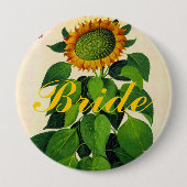 Button voor zonnebloempjes voor weddenschappen (Voorkant)