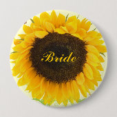 Button voor zonnebloempjes voor weddenschappen (Voorkant)