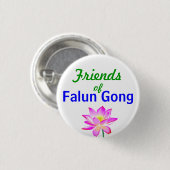 Button - Vriend van Falun Dafa (Voorkant /achterkant)