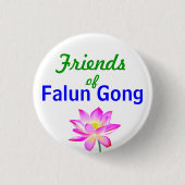 Button - Vriend van Falun Dafa (Voorkant)