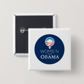 Button Vrouwen4Obama (Voorkant /achterkant)