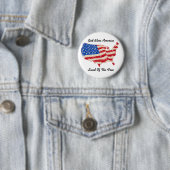 Button VS Vlag God Bless Amerika (In situ)