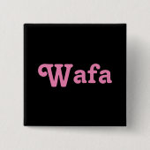 Button Wafa (Voorkant)