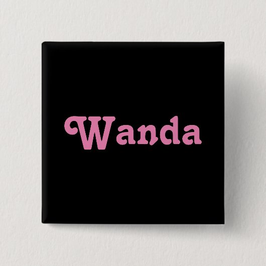 Button Wanda (Voorkant)