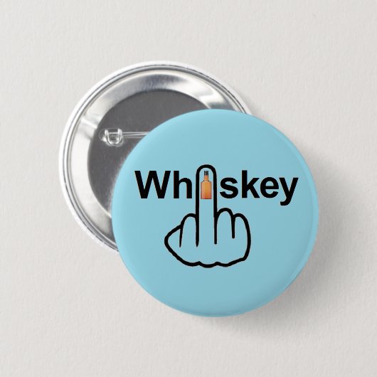 Button Whiskey Flip (Voorkant /achterkant)
