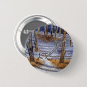 Button winterlandschap (Voorkant /achterkant)