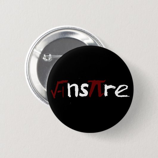 Button Wiskunde (Voorkant /achterkant)