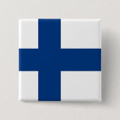 Button with Flag of Finland (Voorkant)