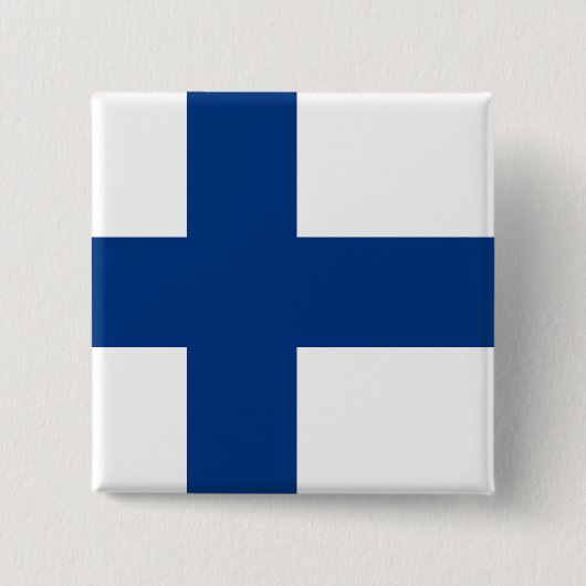 Button with Flag of Finland (Voorkant)