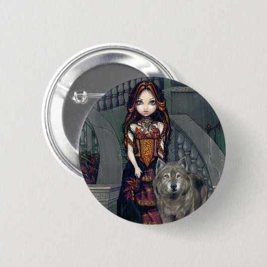Button "Wolf Countess" (Voorkant /achterkant)