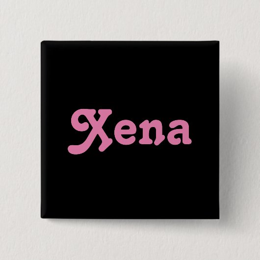 Button Xena (Voorkant)