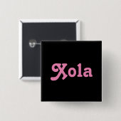 Button Xola (Voorkant /achterkant)
