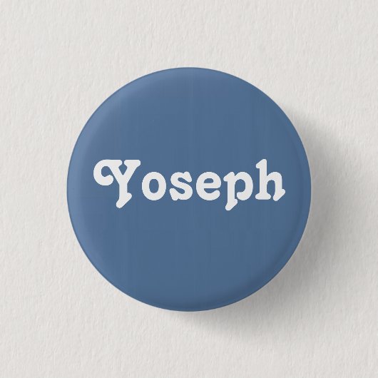 Button Yoseph (Voorkant)