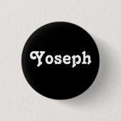 Button Yoseph (Voorkant)