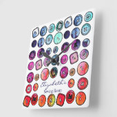 Button zaaigoed vierkante klok (Hoek)