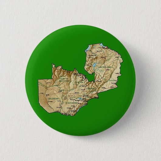 Button Zambia Map (Voorkant)