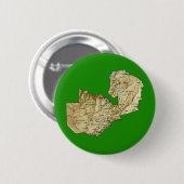 Button Zambia Map (Voorkant /achterkant)