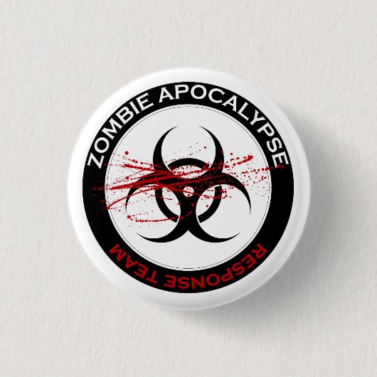 Button Zombie Apocalypse Response Team (Voorkant)