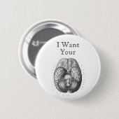 Button Zombie Pickup Line (Voorkant /achterkant)