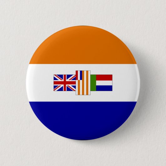 Button Zuid-Afrika vlag (Voorkant)