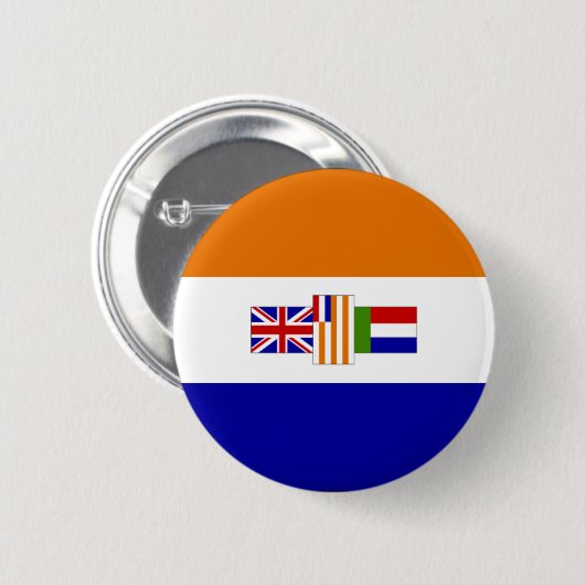 Button Zuid-Afrika vlag (Voorkant /achterkant)