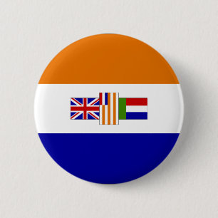 Button Zuid-Afrika vlag