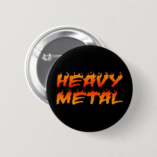 Button zware metalen (Voorkant /achterkant)