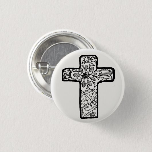 Button zwart-wit (Voorkant /achterkant)