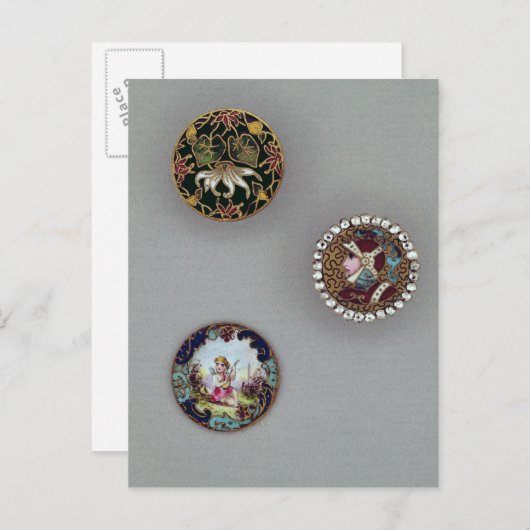 Buttonnen Briefkaart (Voorkant / Achterkant)