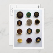  BUTTONNEN - BRIEFKAART (Voorkant / Achterkant)