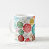 Buttonnen! design op een Mok/beker Koffiemok (Voorkant links)