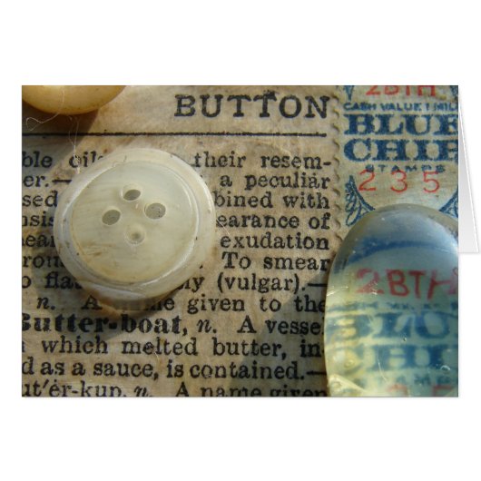 Buttonnen en blauwe chips (Voorkant Horizontaal)