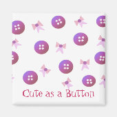 Buttonnen en kogels met klauw Gezegde Magneet (Voorkant)