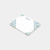 Buttonnen en naaigarens post-it® notes (Schuin)