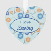 Buttonnen en naaigarens waar ik van hou ornament (voorkant)