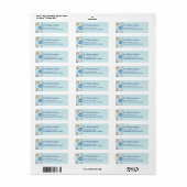 Buttonnen en naaigarnenaalden, op maat gesneden etiket (Full Sheet)