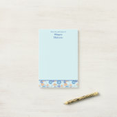 Buttonnen en naaigarnenaalden, op maat gesneden post-it® notes (Op bureau)