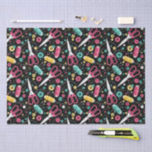 Buttonnen en spillen tissuepapier (Craft)