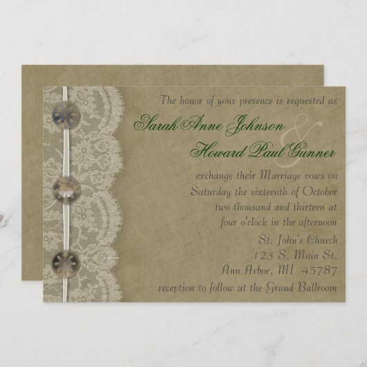  Buttonnen en uitnodiging tot inschrijving in de l (Voorkant / Achterkant)