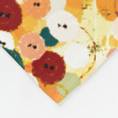 Buttonnen Fleece Deken (Hoek)