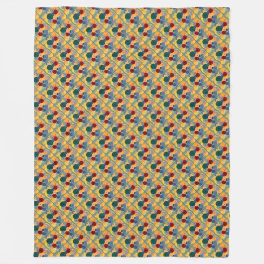 Buttonnen Fleece Deken (Voorkant)